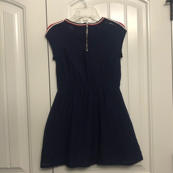 *Final Price Drop! Tommy Hilfiger navy blue dress with small logo; 8 - Picture 8 of 8